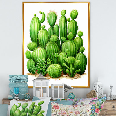 Cactus vert, désert I
