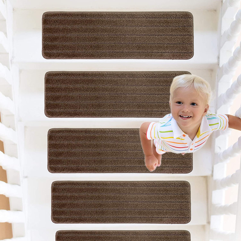Ahlias Non-Slip Stair Tread, Taupe