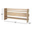 Console en bois massif 75,75 po Dalina-642461272
