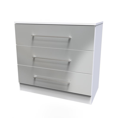 Fully Assembled Aidah 3 - Drawer Chest of Drawers