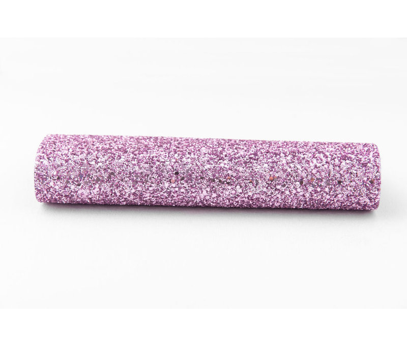 Lilas - Échantillon de papier peint scintillant véritable (format A6)
