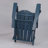 Folding HDPE Adirondack Chair with Cup Holder – Wood-Textured, All-Weather & Easy Storage for Patio-401280863