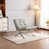 Cream Faux Leather