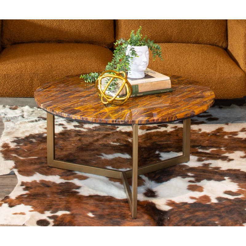 Calico Round Single Coffee Table