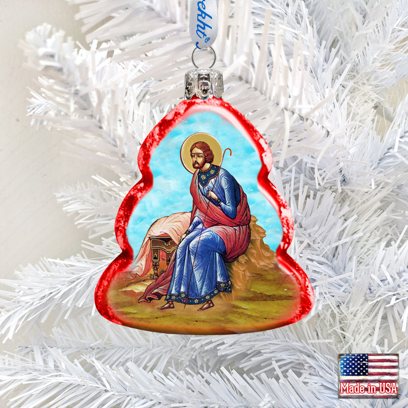 Keepsake 3'' Handmade Glass Holiday Shaped Ornament