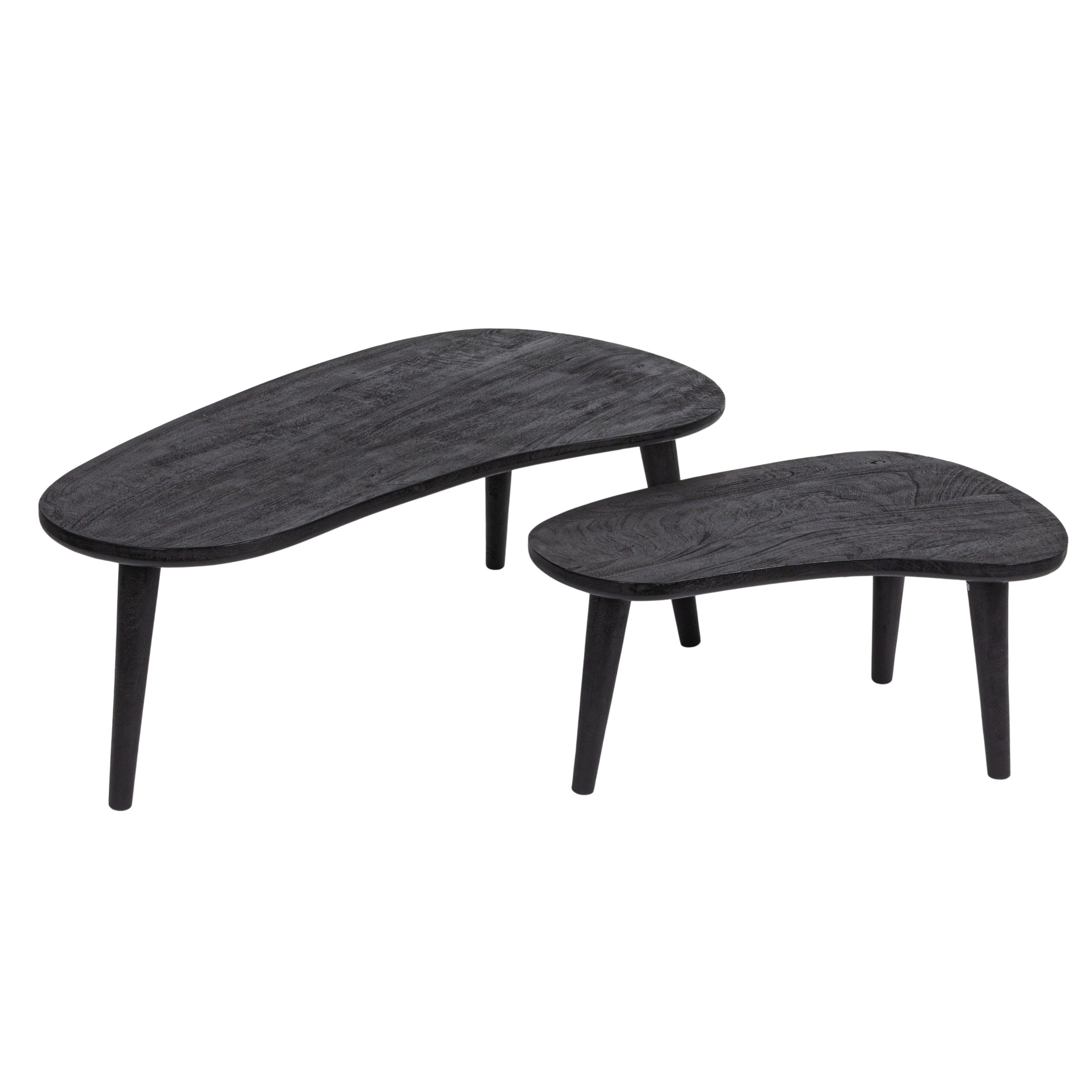 George Oliver Cassen Modern Oblong Wood Nesting Tables & Reviews | Wayfair