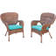 Chaise de patio avec coussins Batchelder-573969201-573992330