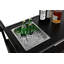 Table de bar d'extérieur avec chariot-1110794984
