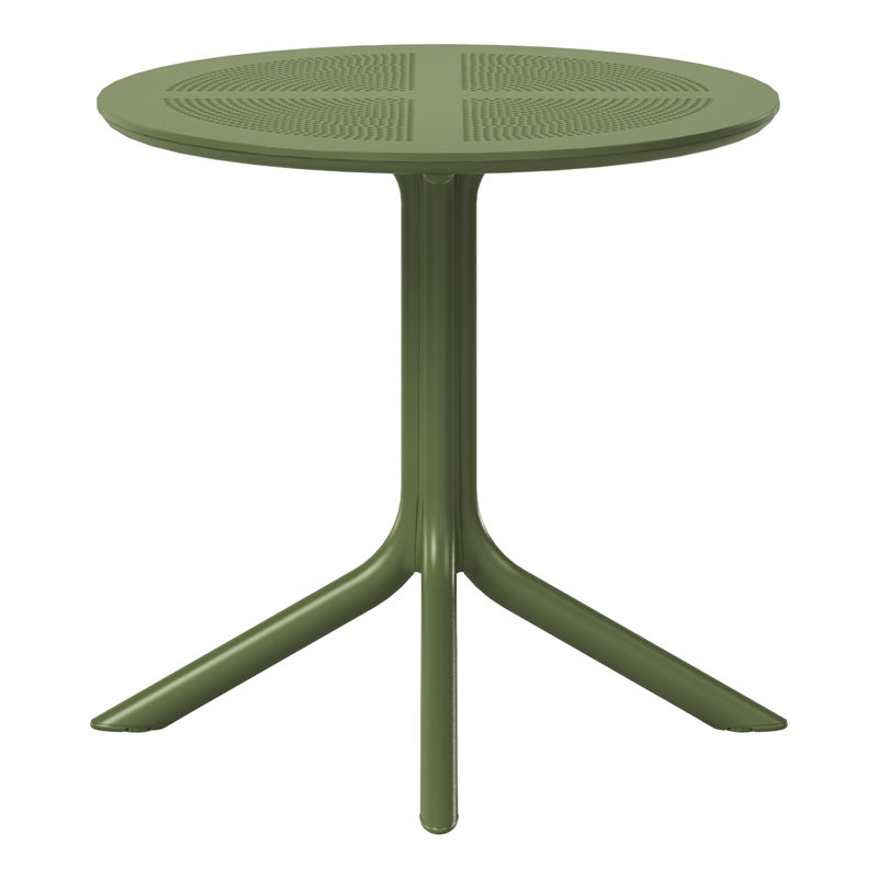 Delron Round Outdoor Dining Table , 31.5 " W 31.5 " D, Green