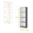 Zachary Shelves Bookcase