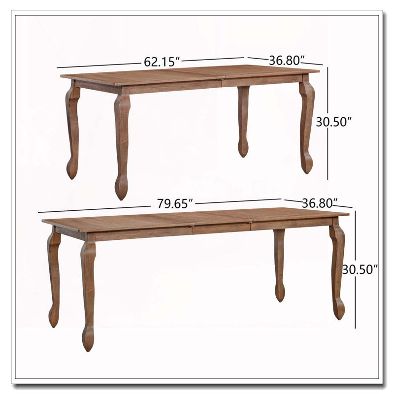 Extending Dining Table, Walnut