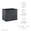 Meuble-lavabo mural 24 po Render-750010479