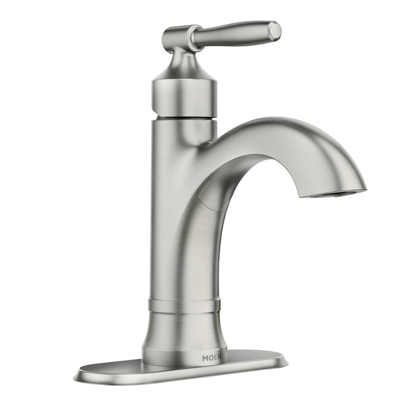 Halle Single Hole Bathroom Faucet with Drain Assembly