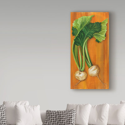 Dougray «Turnip», reproduction de peinture à l'acrylique sur toile tendue