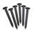 Valley View Black Vinyl Bolts & Screws for Posts