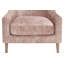 Fauteuil d'appoint à dossier haut