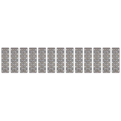 Tapis d’escalier beige doux et beige treillis Argonaut