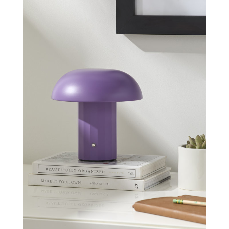 Chafdar Table Lamp, Purple