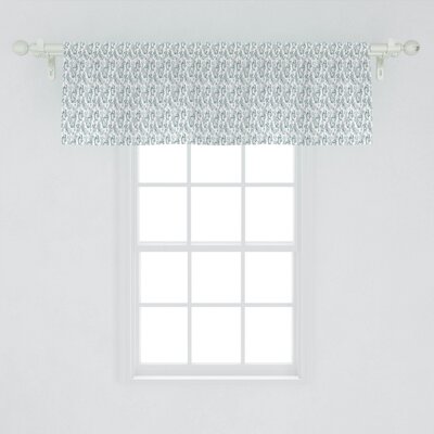 East Urban Home Tailored 54'' W Window Valance in | Wayfair