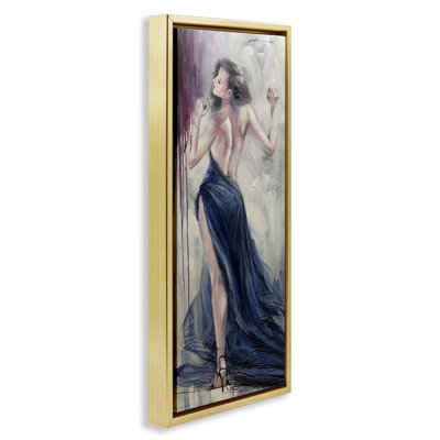 Trendy Elegance Visage Floating Frame, design by Lucille Lee