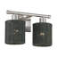 Applique murale pour meuble-lavabo 2 lumières Weavington