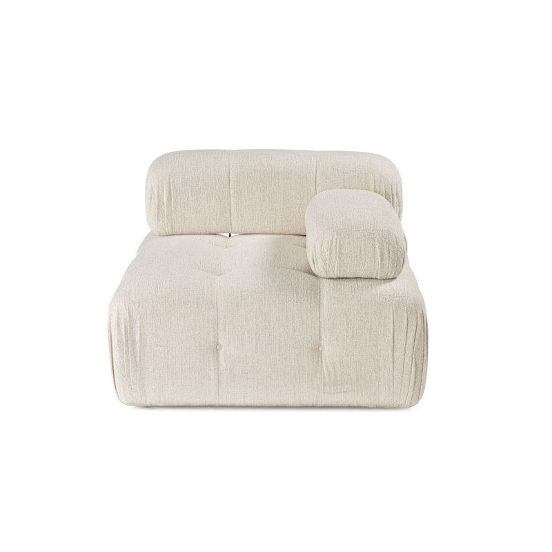 Chanee Sofa, 105cm H x 205cm W x 152cm D, Cream