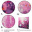 Magenta Magic - Abstract Landscape Canvas Wall Art-1516267776-1516267777