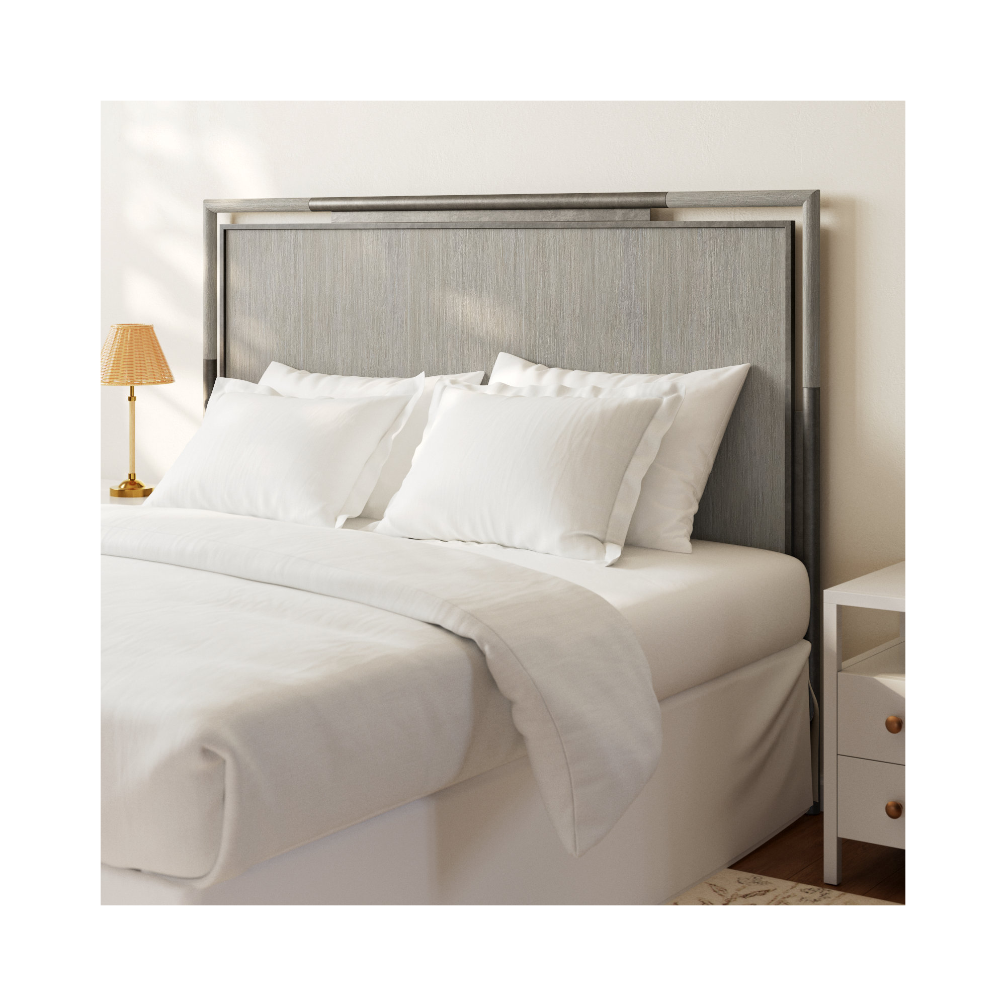 Regan Headboard, Champagne, King