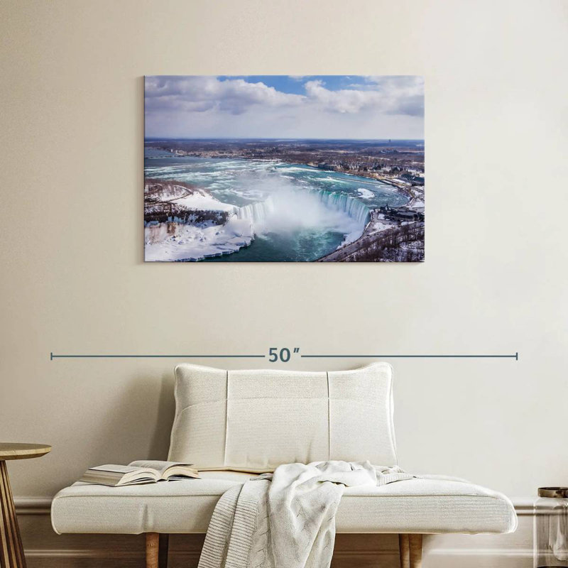Alvord Winter in Niagara Falls, H 24 po x l 36 po