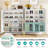 35.43 Inches White 6-Tier Entryway Shoe Storage Cabinet With Doors-863487965