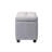 Bacca Fabric Upholstered Storage Bench-1386870257
