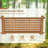 Eldoria 2 - Person Acacia Solid Wood Hanging Porch Swing