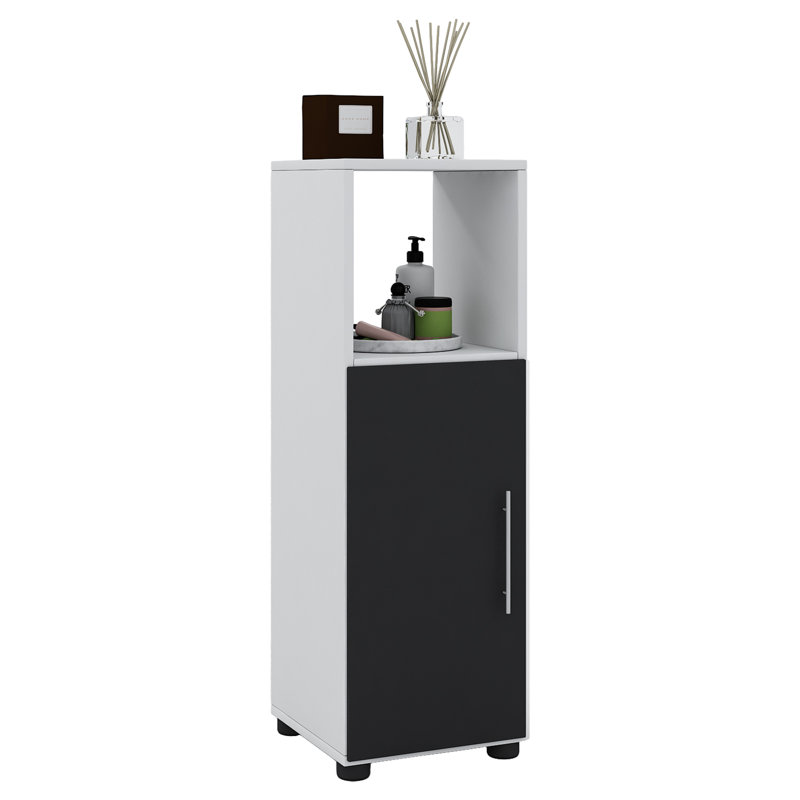 Jed Freestanding Bathroom Cabinet, Black