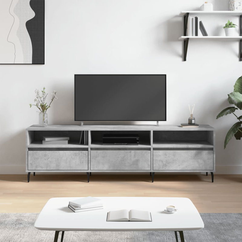 Merring TV Stand for TVs up to 65", Concrete Grey