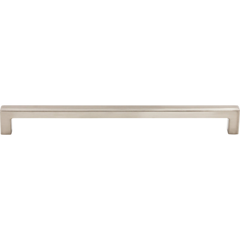 Podium Bar Pull, Brushed Satin Nickel, 9" Center to Center