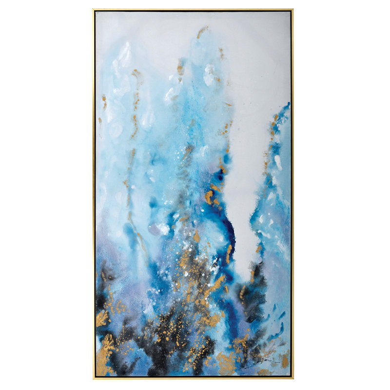 River Flow - Unframed Art Prints on Canvas