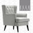 Elle Decor Celeste Tufted Velvet Accent Chair-35510111
