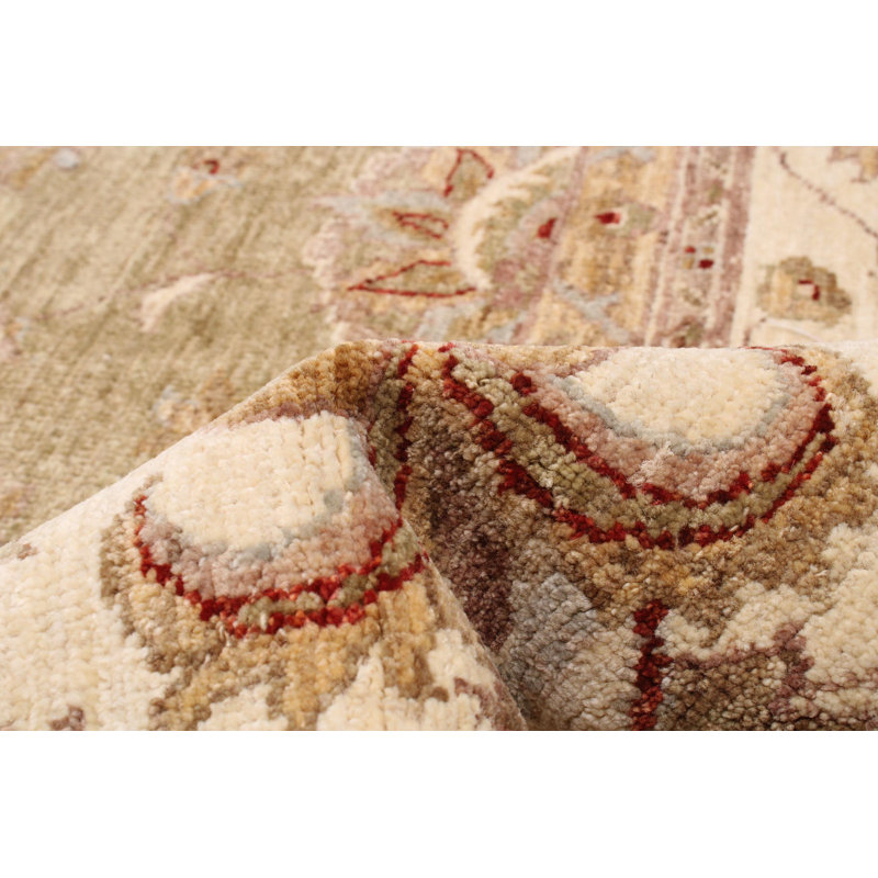 Tapis olive Chobi Finest 8 po 1 po x 11 po 2 po