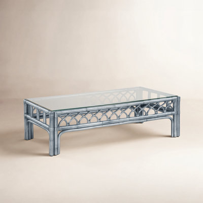Edgewater Glass Top Coffee Table