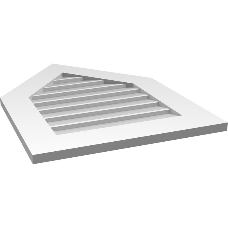 Ventilateur à pignon en uréthane non-fonctionnel Signature, H 30 po x l 22 po x P 1 po