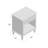 VIctoria One-Drawer Wood Nightstand with Shelf-113397963