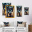 «Futuristic Robot Woman I», impression sur toile-965084302-965084291