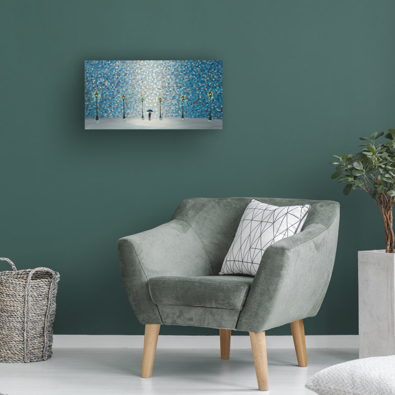 Art sur toile, rouleau Ekaterina Ermilkina, H 10 po x l 19 po