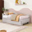 Lit de jour simple avec dossier en L et lit gigogne simple-480821642