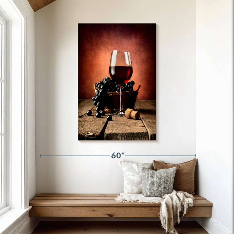 Yarlin Red Wine Classic, 45" H x 30" W