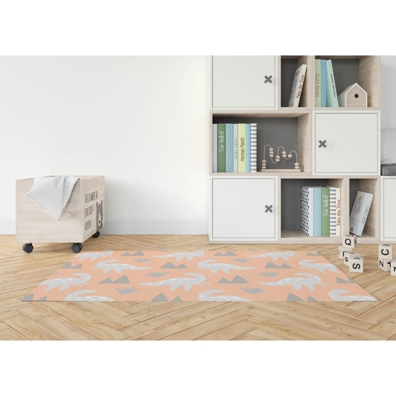 Tapis de jeu Dino Saw Kids, Rectangle 5 pi x 7 pi