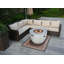 Ensemble de conversation modulaire avec coussins