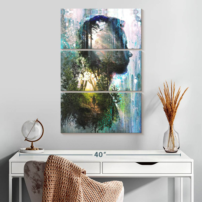 Leisha Mindful Emotion, H 32 po x l 20 po