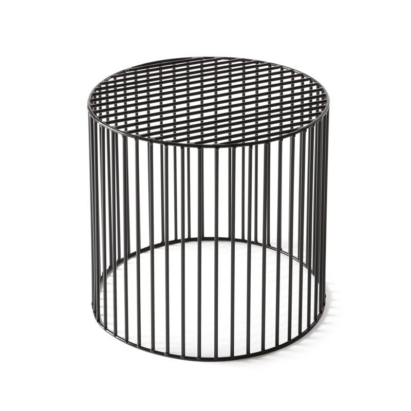 Coffee Table, Black, 30 cm H x 50 cm L x 50 cm W