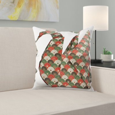 Housse de coussin Origami